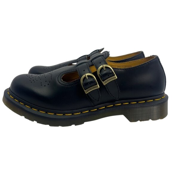 Dr. Martens 8065 Mary Jane Black Smooth Leather Womens Shoes UK 6, EU 39, US 8 - Picture 5 of 11